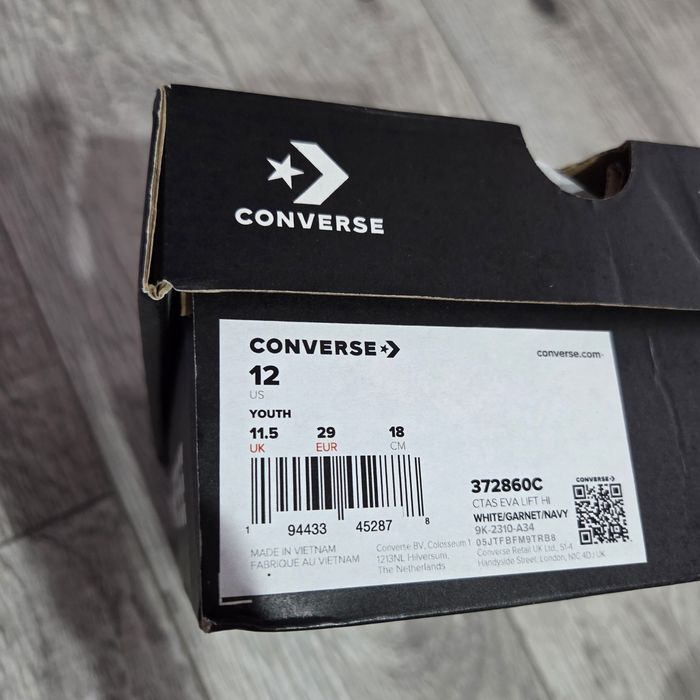 Bascheti tenisi copii Converse unisex~marime 29~ca NOI
