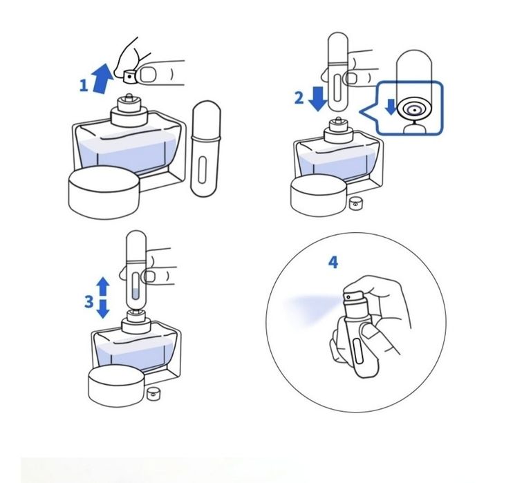 Атомайзеры новый 5 гр