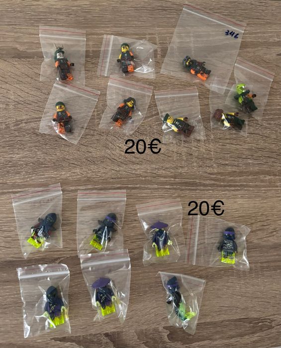 Продавам лего Ninjago пакети от фигурки и сетове