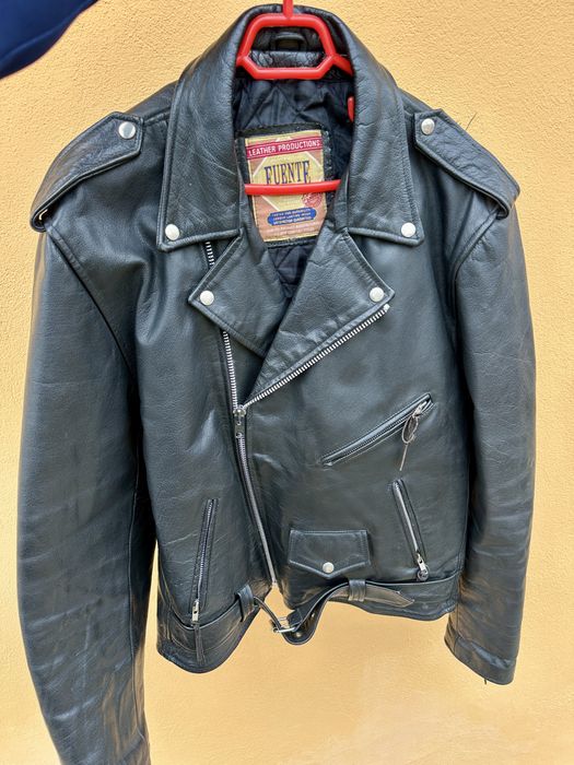 Geaca piele moto