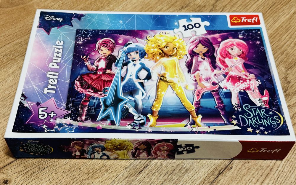 Disney Star Darlings детски пъзел 100 части – като нов, подарък, 5+