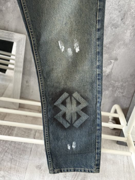 Blugi Balenciaga Amiri OFf White Dsquared2