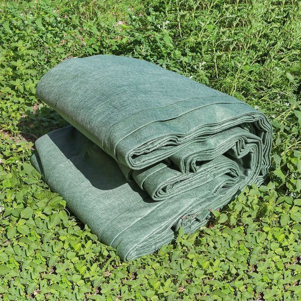 Зелено покривало за бали, сено и слама 9.8х12.5м, 140г breckner german