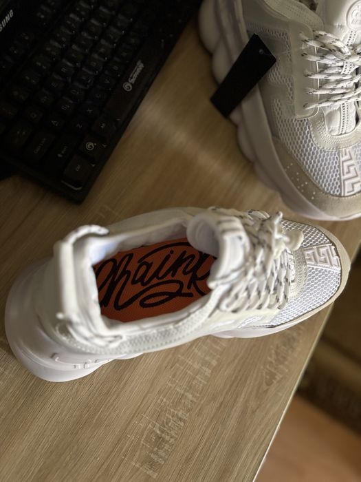 Versace Chain Reaction full white