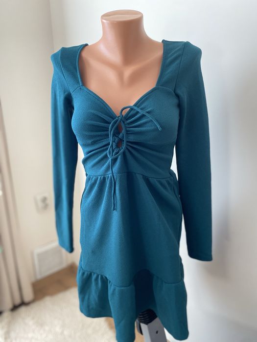 Дамска зелена рокля