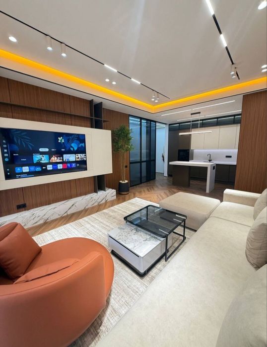 MIRABAD AVENUE Вид во двор, 75м2 Дизайнерский ремонт