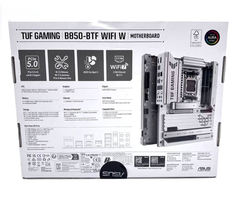 Asus TUF Gaming B850-BTF WiFi W