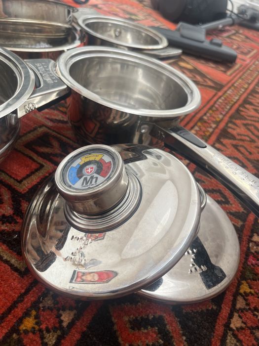 Набор кастрюлей сталь