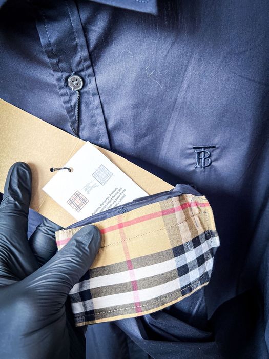 Camasa barbati Burberry albastra XXL