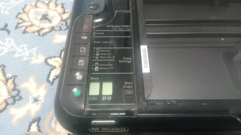 Принтер-сканер цветной (НР Deskjet F4583): 10 000 тг. - Периферийные ...