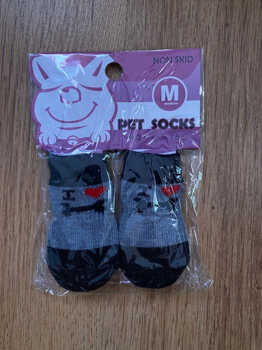 Șosete pentru căței antialunecare