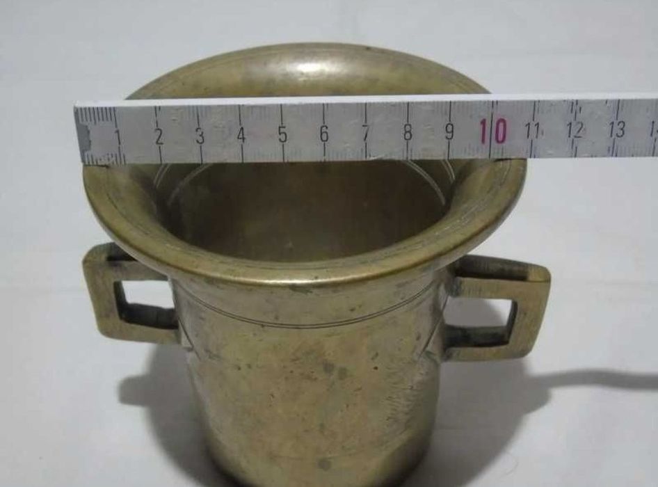 Mojar și pistil alamă Vintage