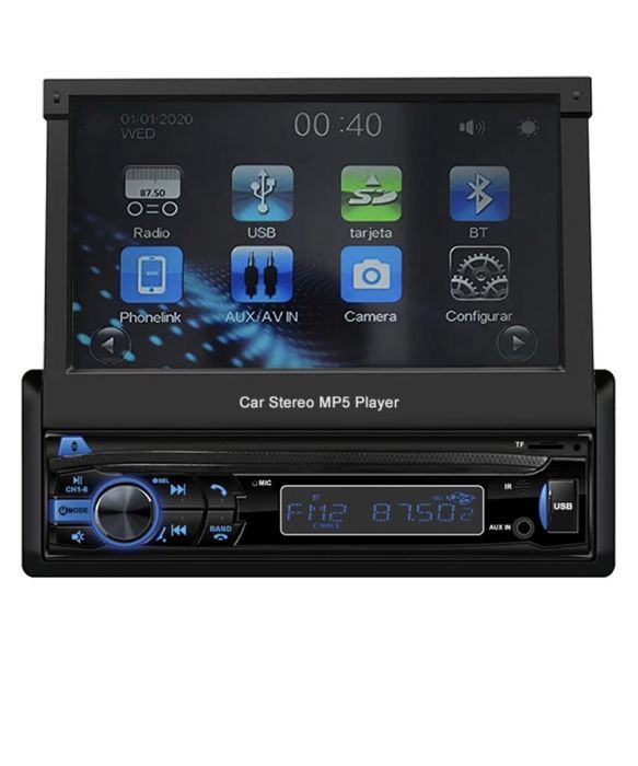 Автомобильное цифровое медиа-радио 1din,