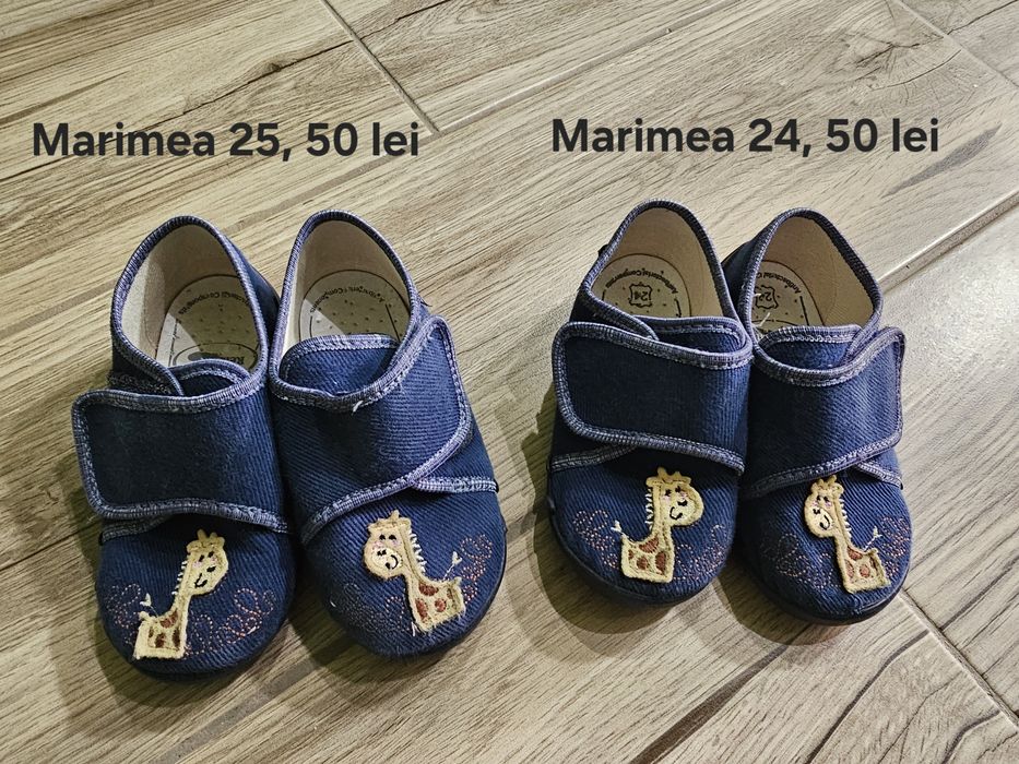 Vând papuci interior copii