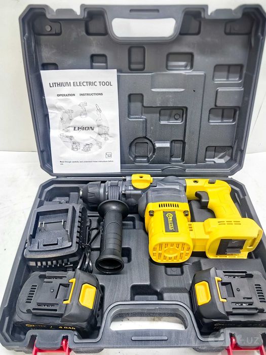 Akkumulyatorli Perforator Перфоратор O'zbe bo'ylab dostavka mavjud