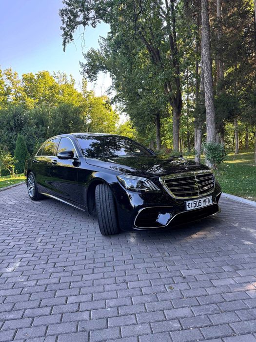 Mercedes-Benz S-Class W222 haydovchi bilan | To'y | Kortej | Aeroport