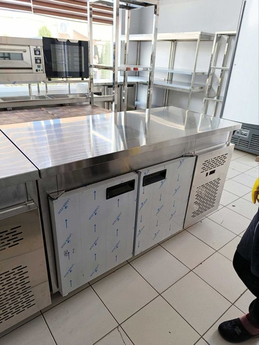 Стол холодильник из нержавейки Ресторан Кафе Магазин 600