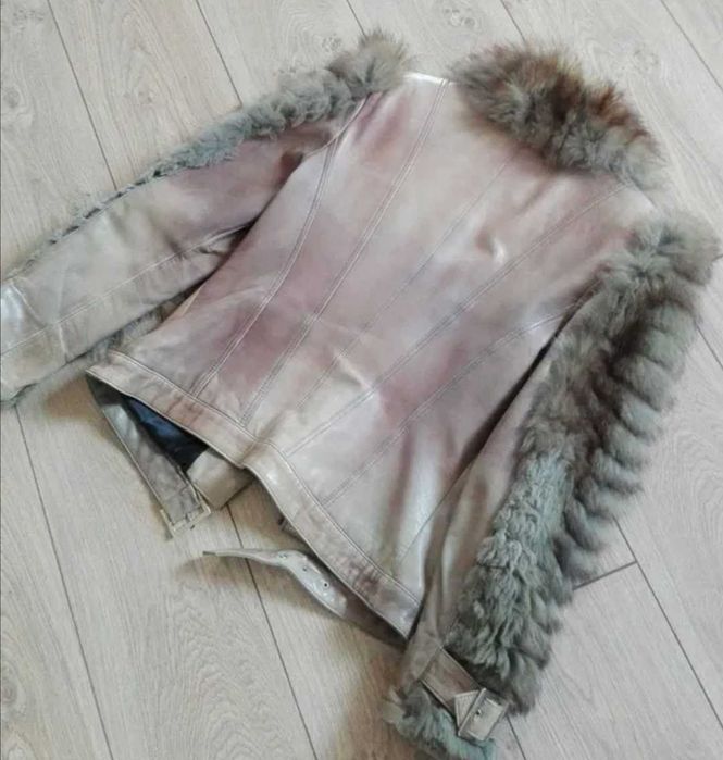 Дамско кожено яке