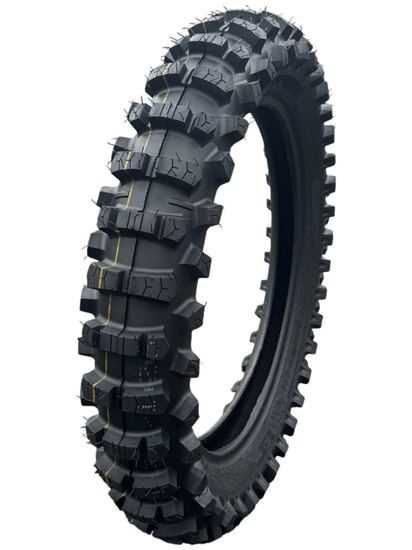 Задна Гума 120/100/18 Enduro-A Smartmoto Soft 1 Жълта Линия 59с