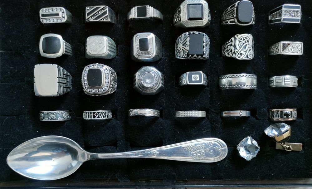 Серебряные ювелирные изделия