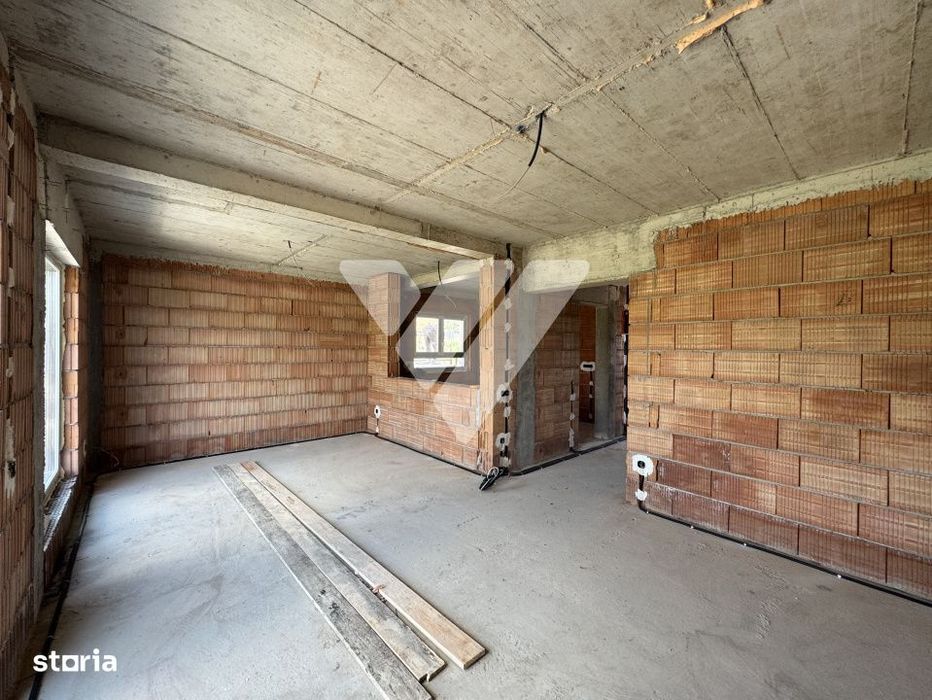Casa noua 4 camere 3 bai 120 mp si teren 340 mp Sura Mare Sibiu