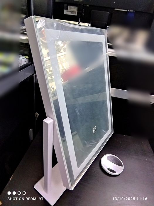 Луксозно голямо Лед Огледало