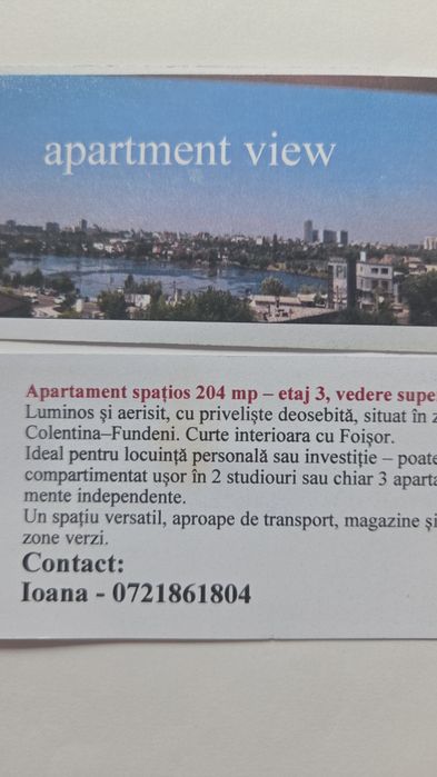 Apartament 4 camere tip penthouse 204 mp + parcare, etaj 3 din 3,  negociabil, zona de vile
