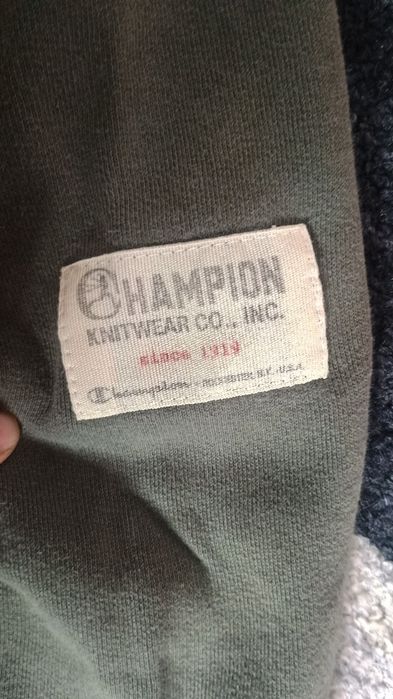 VINTAGE Champion zip-up суичер !!!