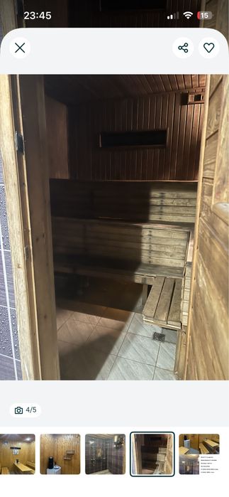 Баня на дровах, береза