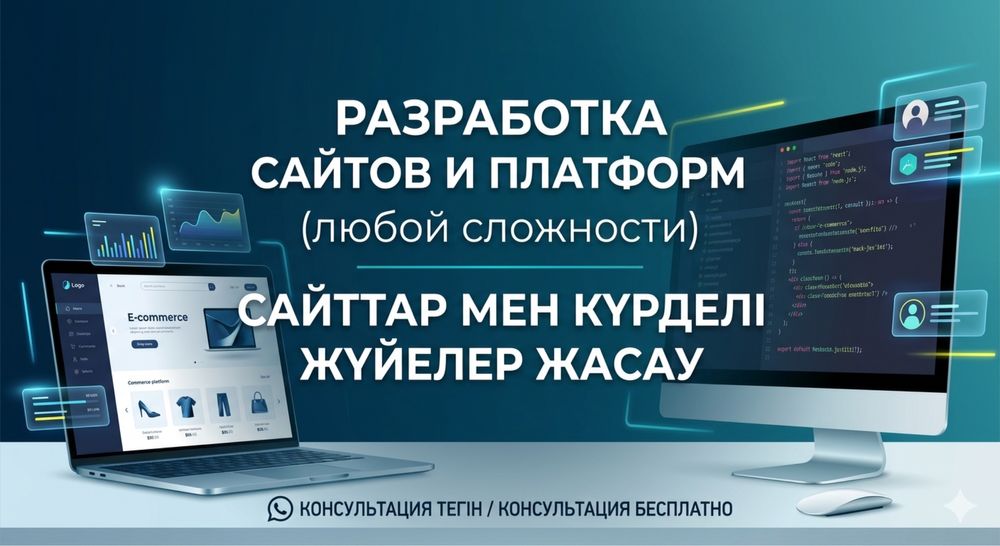 Разработка сайтов и платформ