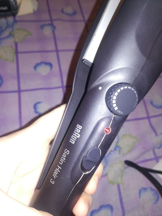 Placă Braun de îndreptat părul