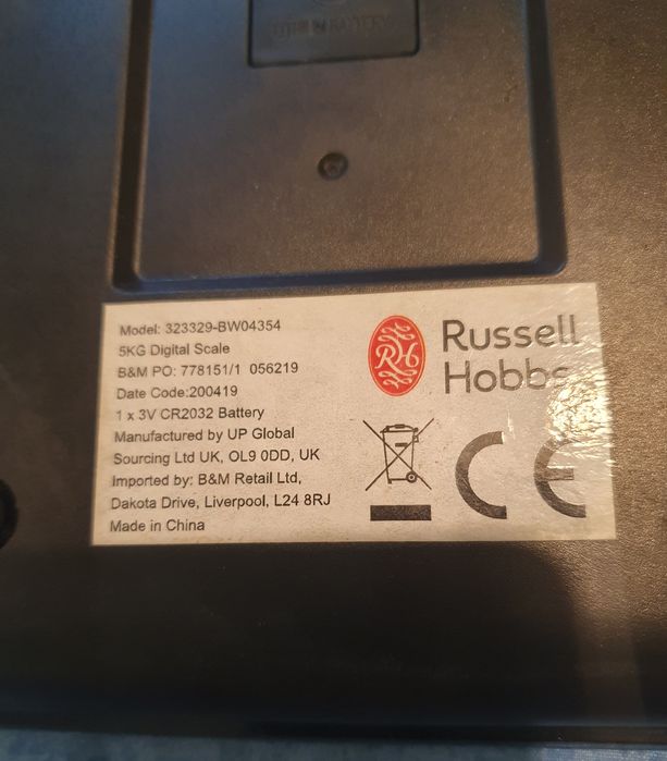 Cantar digital Russell Hobbs