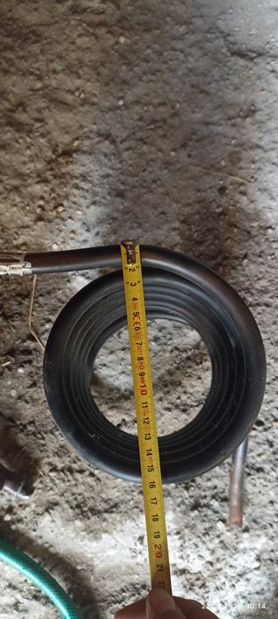 Serpentina cupru pentru soba