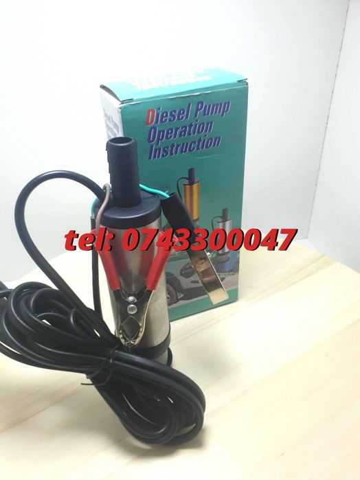 Pompa Submersibila Mini 38 Mm Transferul De Combustibil Diesel Apa