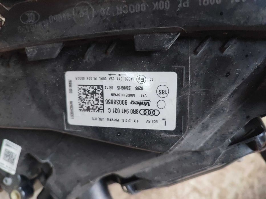 ТОП! Full Led фарове държачи Audi Q5 Facelift биксеннон завиващи