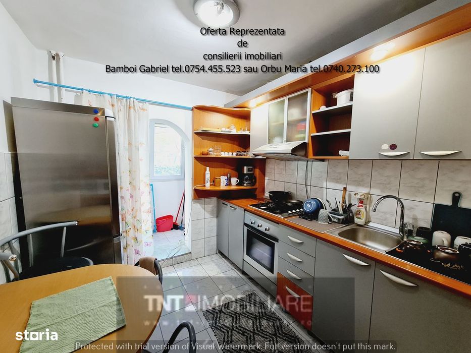 Apartament 3 camere decomandate –Central (Tg. Cucu - Podu de Fier)