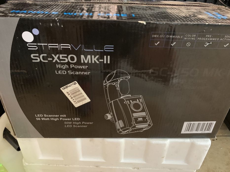 Scanner Led lumini Stairville Sc X 50