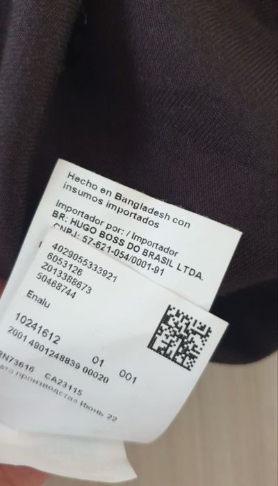 Hugo Boss HUGO S / M ролет - Есен ОРИГИНАЛ! Мъжко Яке - Тип Риза