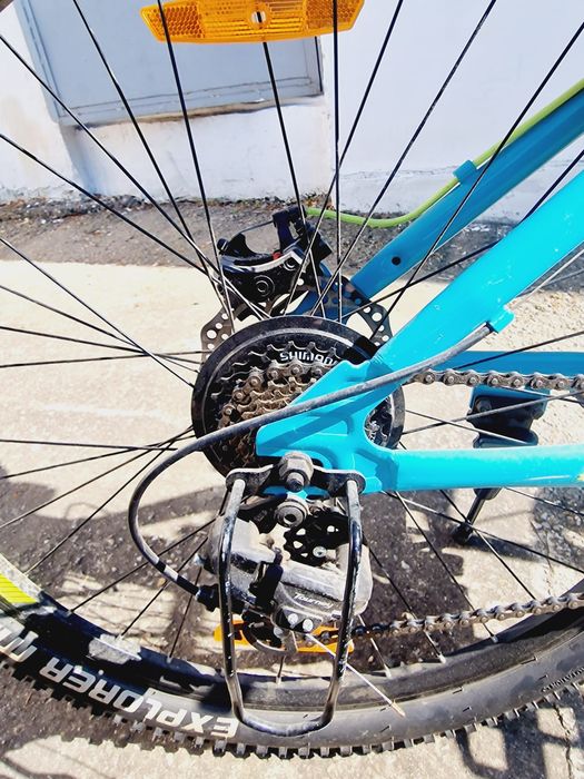 Bicicleta schimbator spate / fata Shimano, frane disc fata-spate
