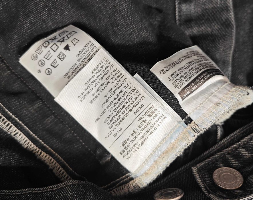 Levi's Оригинално мъжко деним яке без ръкави / Елек размер  М