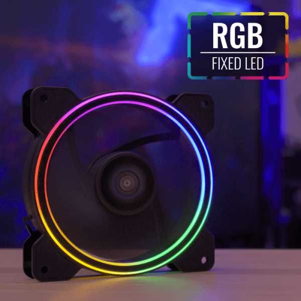 вентиляторы AeroCool 12см ARGB&FRGB
12см FRGB вентилятор для охлаждени
