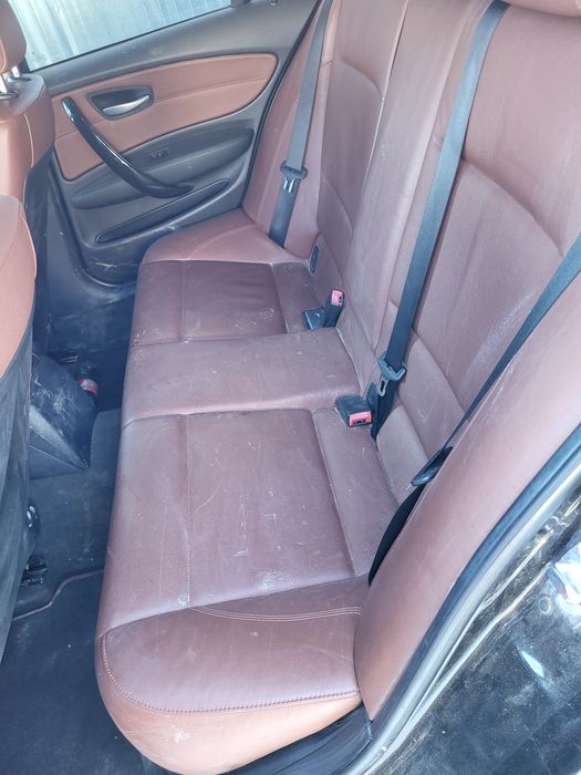 Interior piele coniac bmw seria1 e87