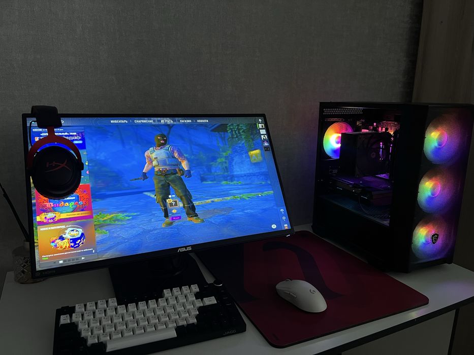 Игровой компьютер сетап полностью