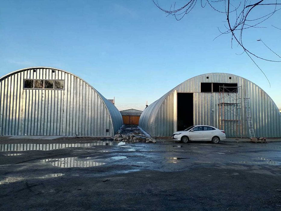 Строительство Ангаров