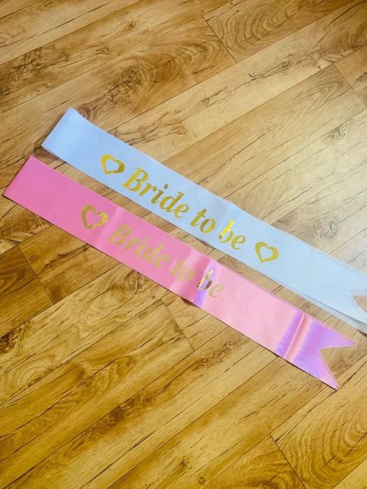 Ленты фата для девичника хен пати bride box