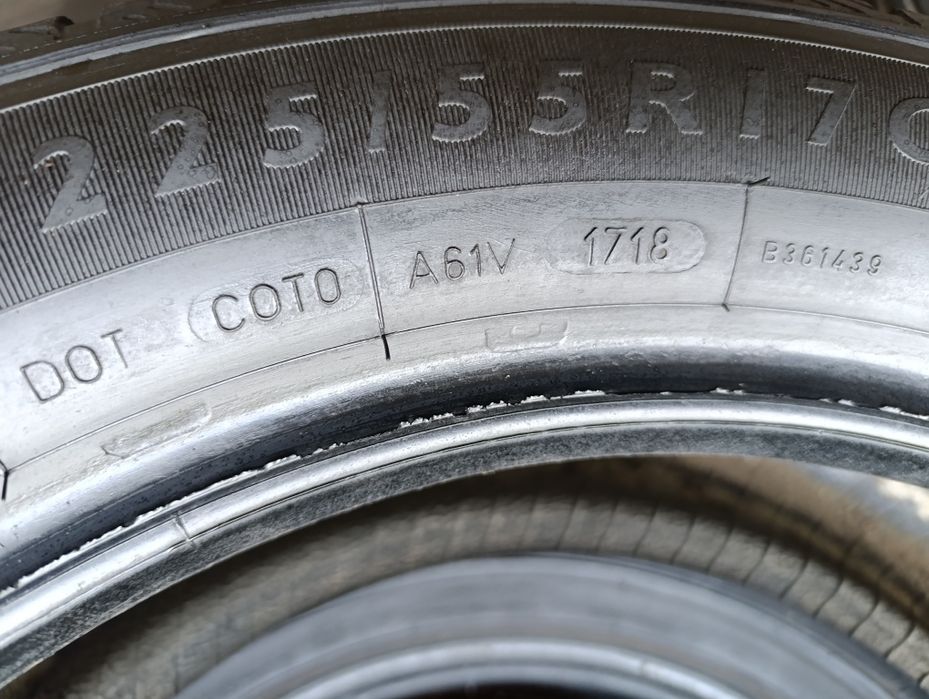 Anvelope de vara 225 55 17c Dunlop 2 buc