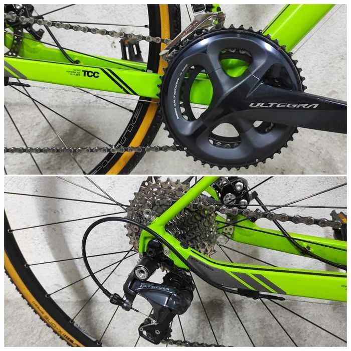 Алуминиев Gravel  велосипед  BMC 2x11 Shimano Ultegra R8000