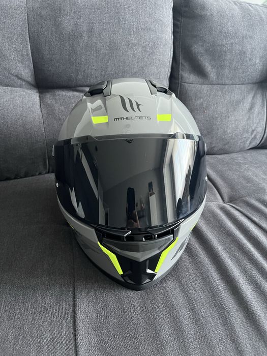 Каска MT stinger  2 solid a12 gloss grey