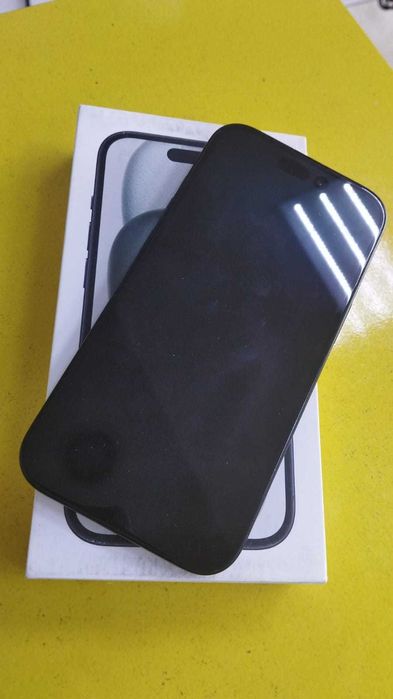 Apple iPhone 15, 128гб АКБ 85%, Астана ул Женис 24, лот 7585