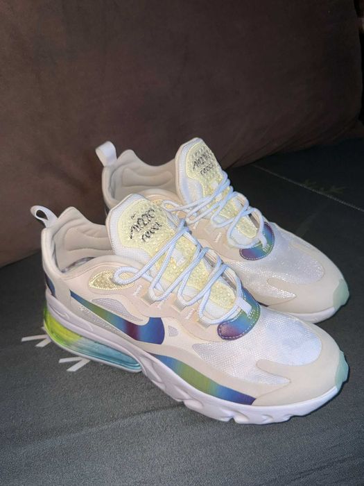 Nike Air Max 270 React 'Bubble Pack White'
